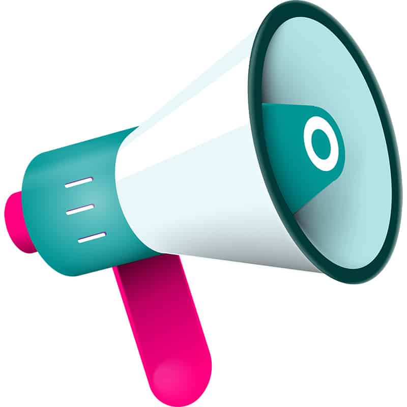 Icône relation presse